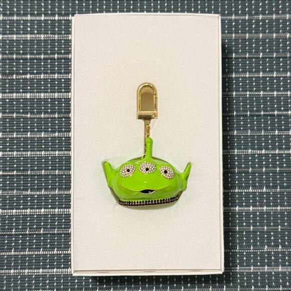 NEW | Disney Pixar × BaubleBar | Toy Story: LGM Little Green Men Alien Bag Charm - Picture 3 of 4